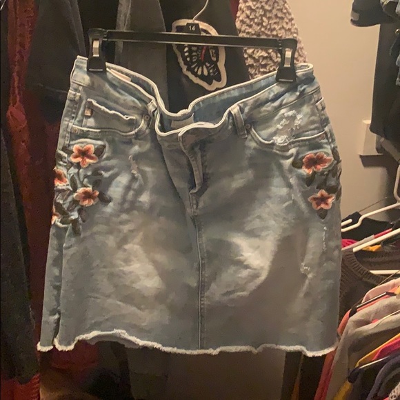 Denim skirt